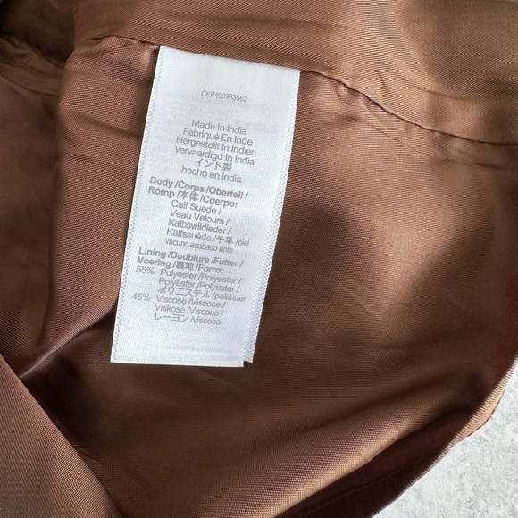 Madewell Alexa Chung Suede Mini Skirt - Picture 5 of 9